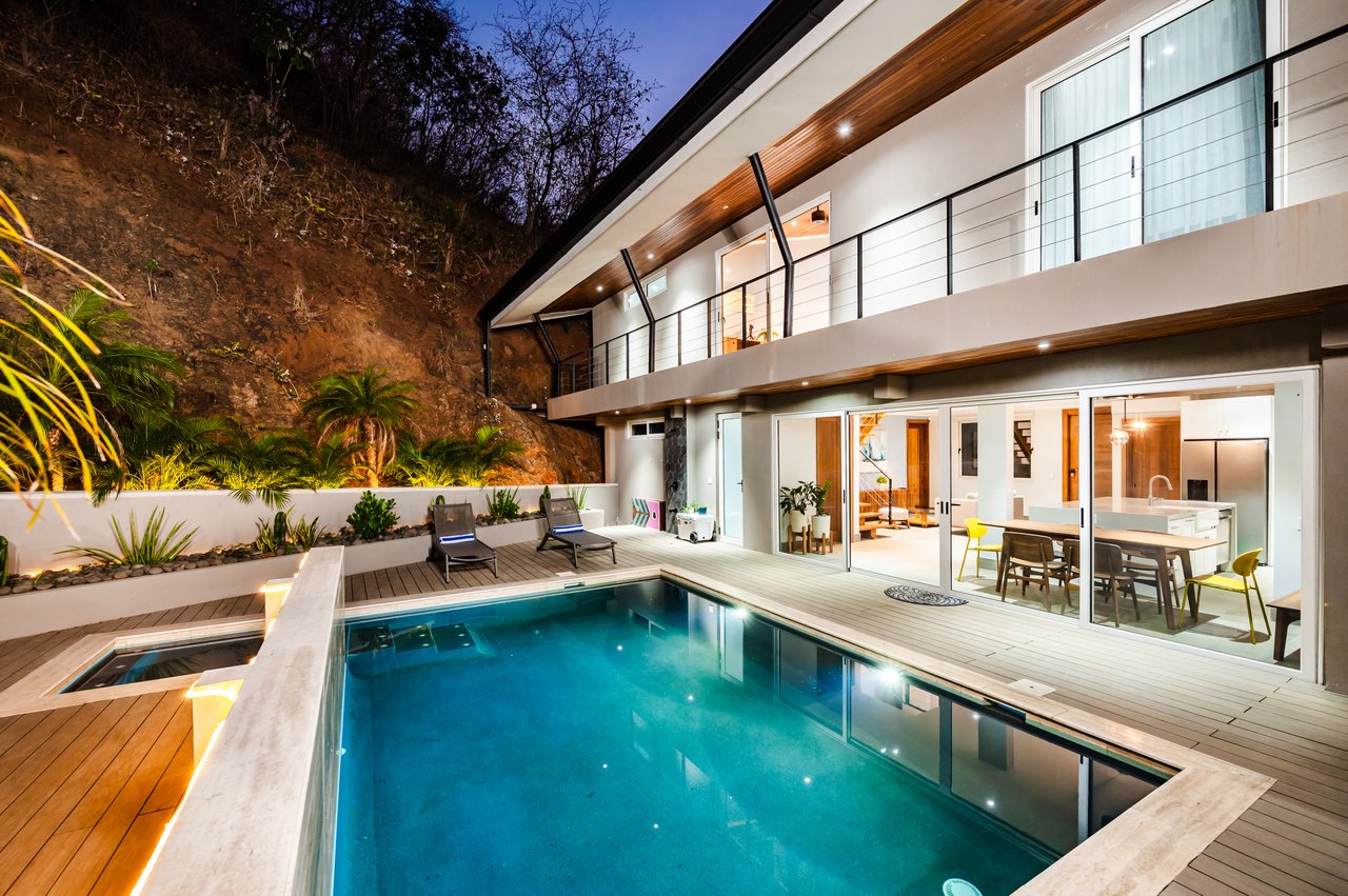 Casa Escondida & Casa Jungla, Miramar 47 | Dual Luxury Ocean-View Estate in Mar Vista, Playa Flamingo