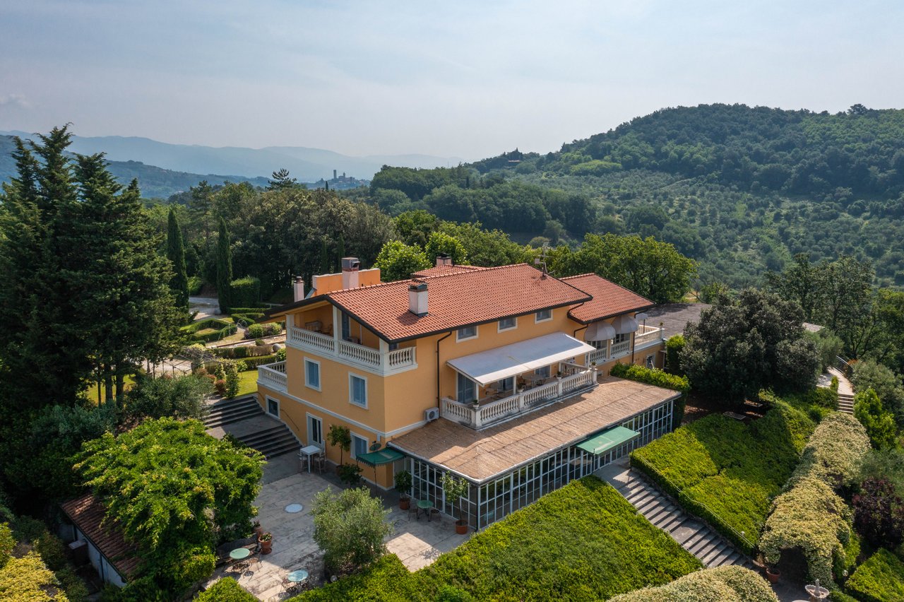 Map of Family Rental Retreat in Tuscany