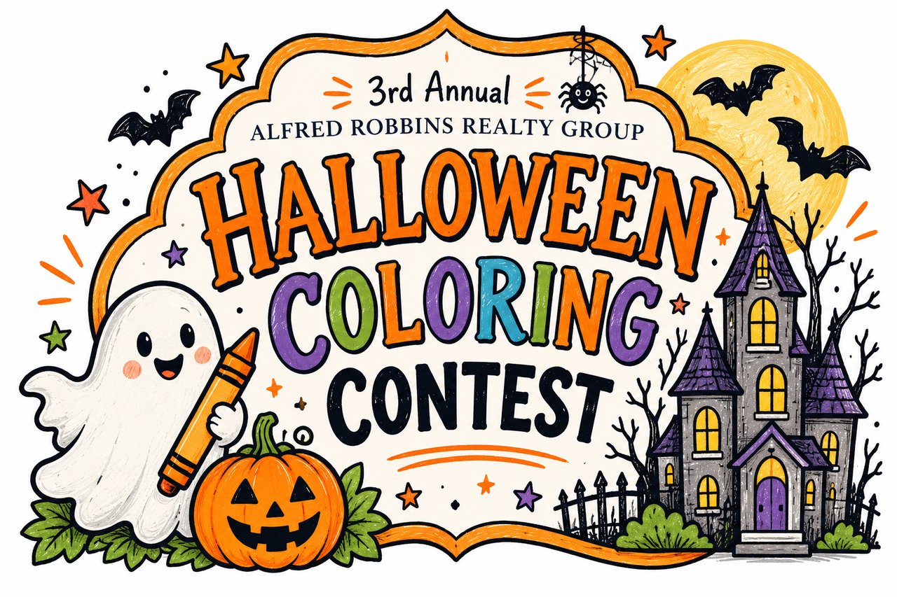 Alfred Robbins Realty Group Halloween Coloring Contest