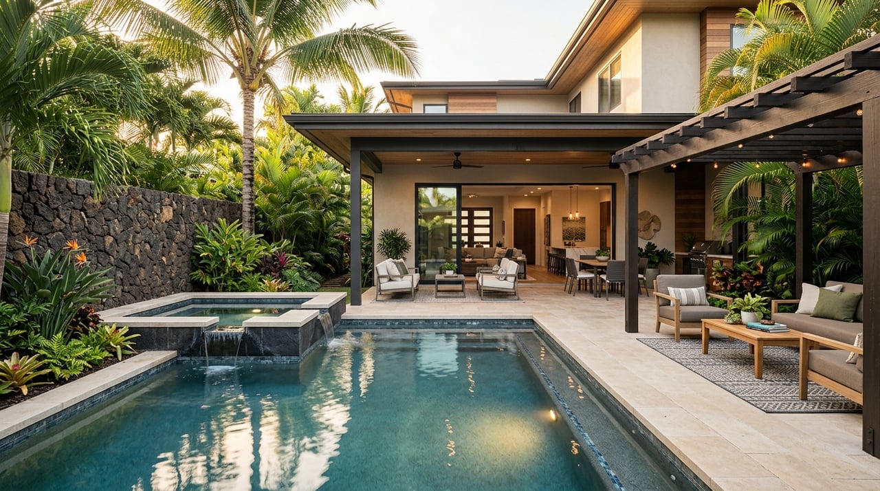 Outdoor Living Ideas For Maui Meadows Homes