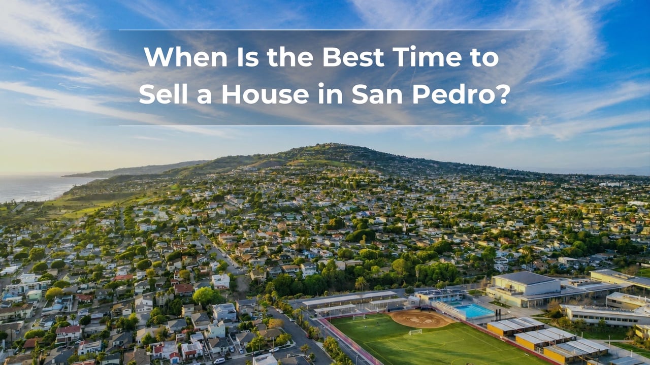 Drone coverage of San Pedro during the green spring  time.