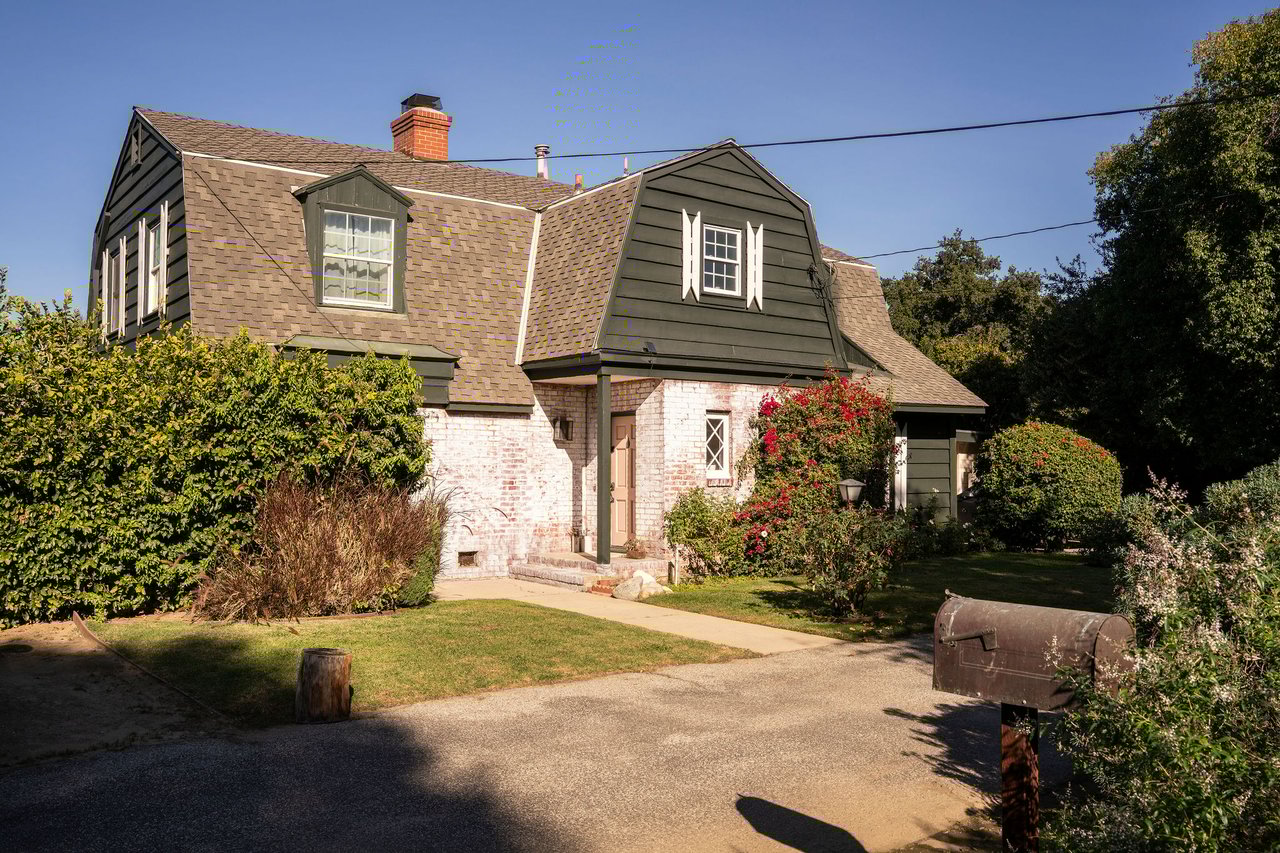 The Perry Farmhouse in Van Nuys, A Rare Rustic Compound