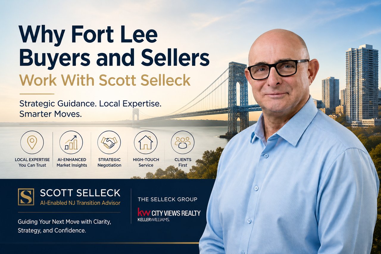 Why Fort Lee Buyers and Sellers Work With Scott Selleck Before Making a Move