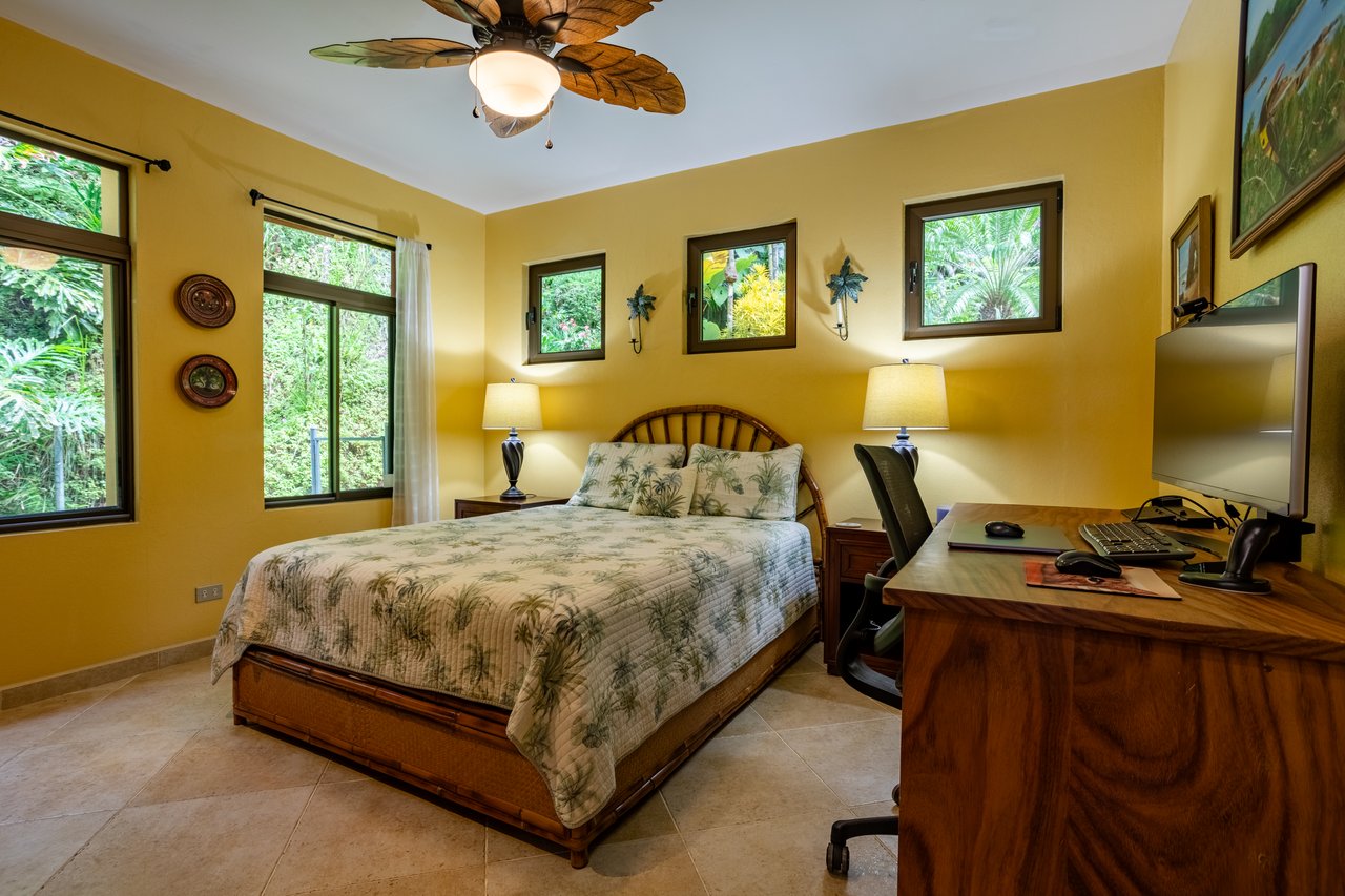 Private Luxury Villa with Whale Tail Ocean View Close to Downtown Uvita