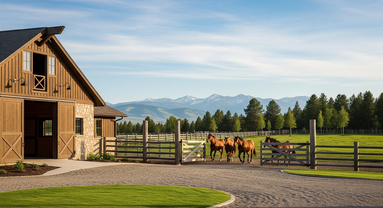 Moving Horses and Livestock to a Montana Ranch