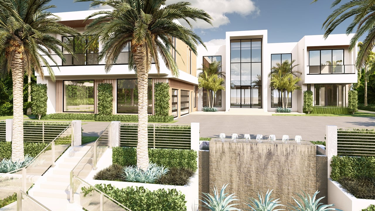 Modern Ocean-To-Lake New Construction