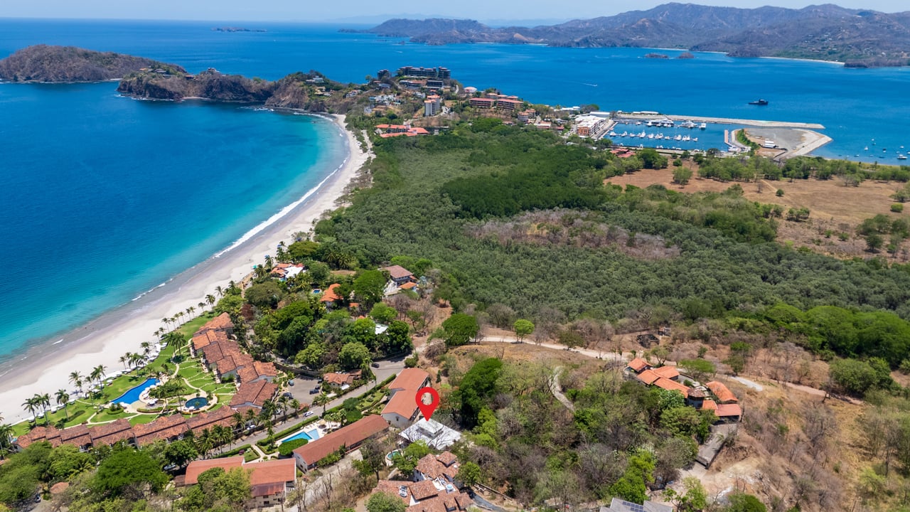 Casa Veranera & Bonus Lot | Elegant 7-Bedroom Coastal Estate with Ocean Views Steps from Playa Flamingo