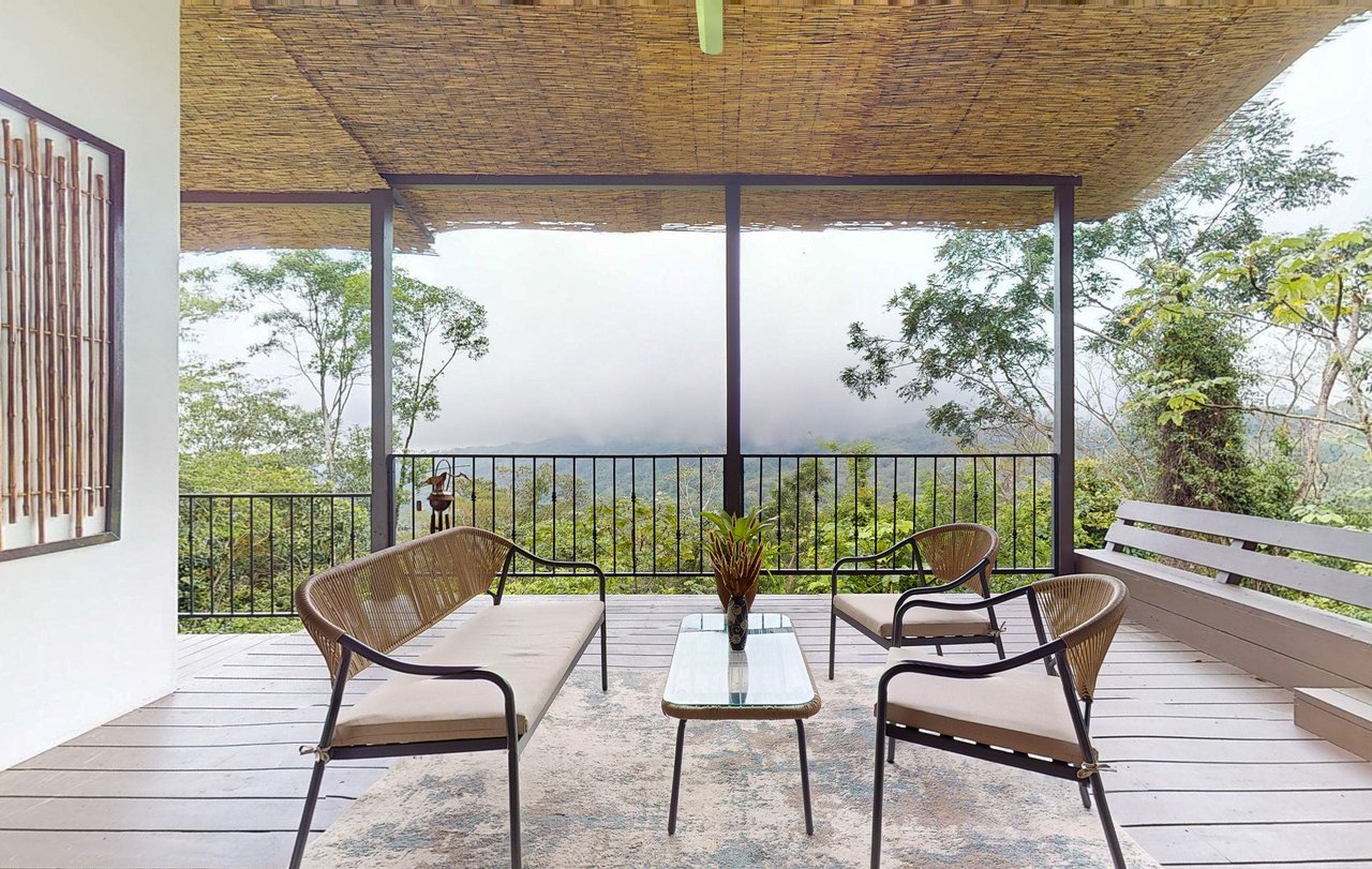 Jungle Canopy Retreat with Ocean, Cano Island & Mountain Views Near Dominical