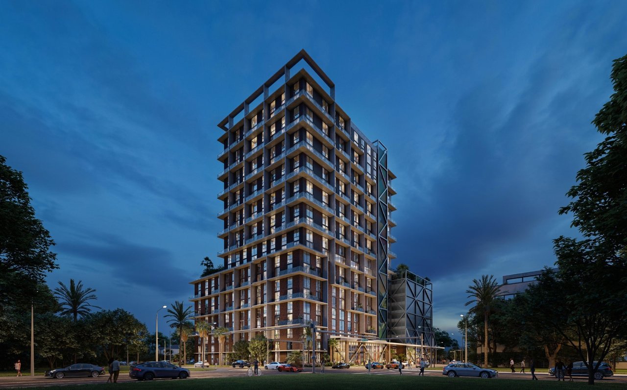 July 2025 Bold, Modern 'Little River Live Local' Tower With 348 Units Submitted to UDRB