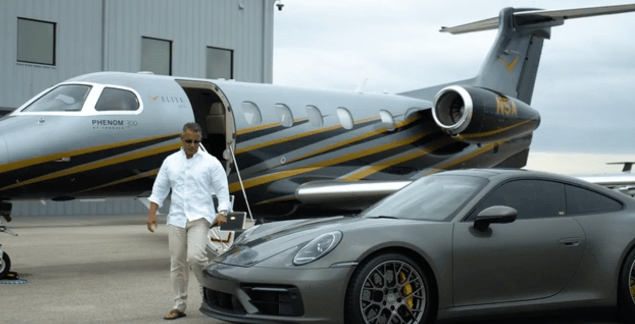 Carlo and his Porsche