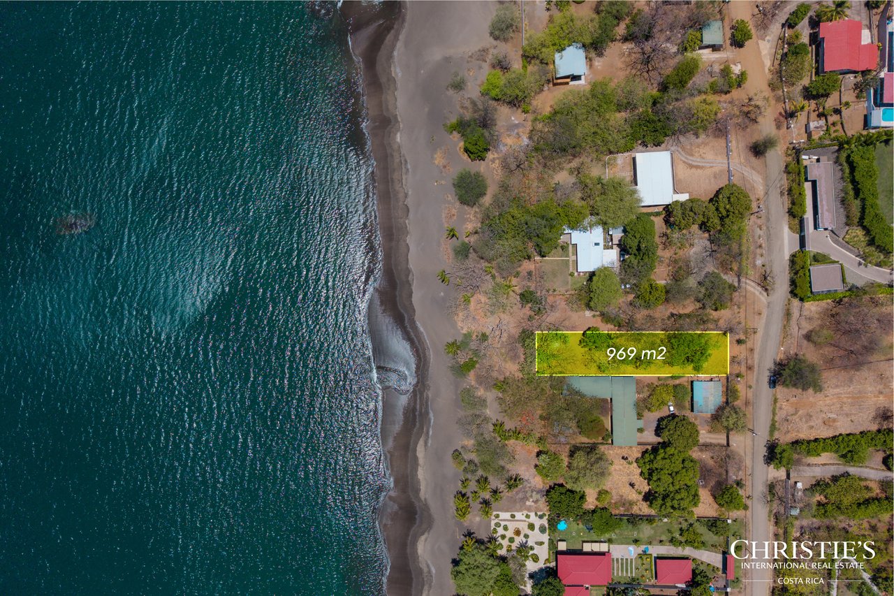 Prime Oceanfront Lot for Sale | Playa del Coco