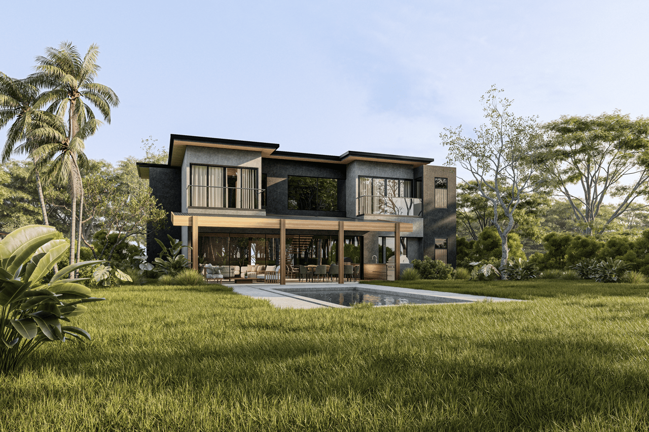 Playa Negra | Luxury Lot & Model Home C in Black Coast, 5-Bed Gated Community Retreat!