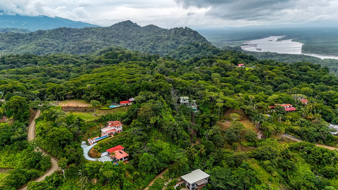 Ocean View Home for Sale in Ojochal with Pool & Jungle Views