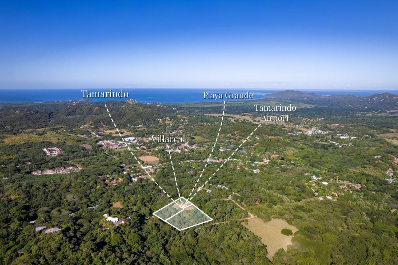 Victoria Real Ocean & Mountain View Lots #3 & #4 | Large Ocean & Mountain View Lot Near Tamarindo