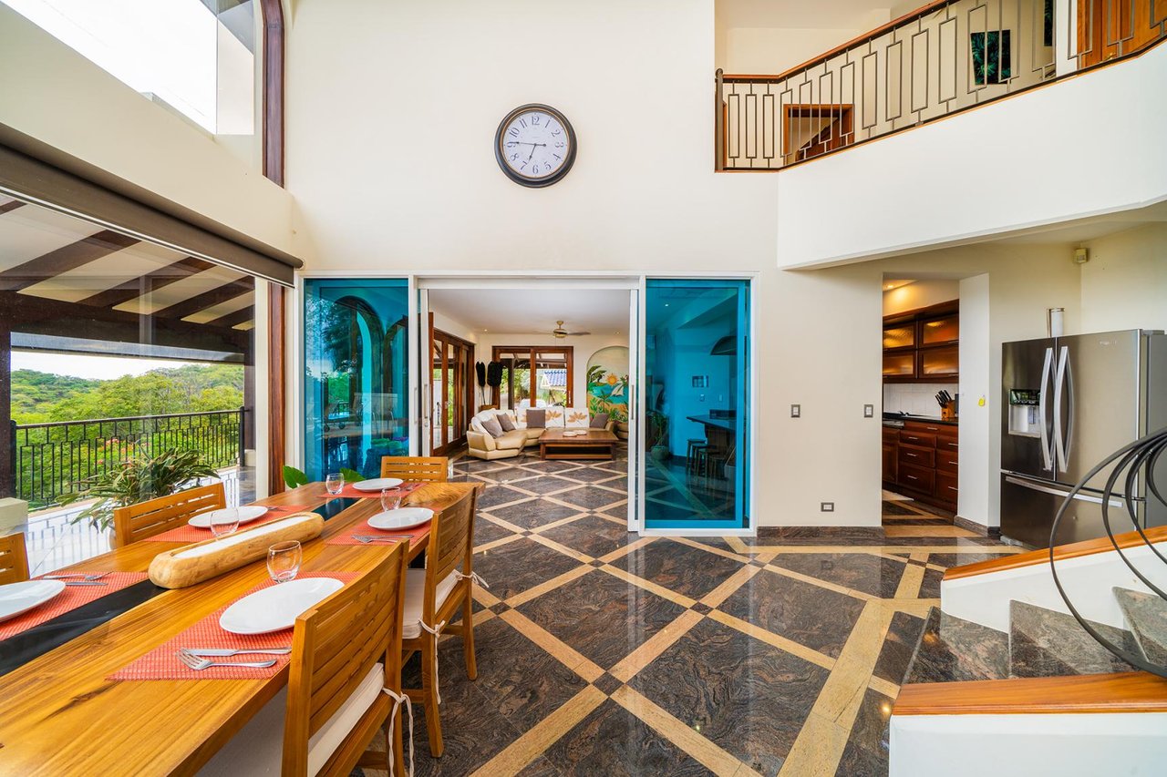 Casa Nikita | 4-Bedroom Ocean View Villa with Pool Near Potrero Beach