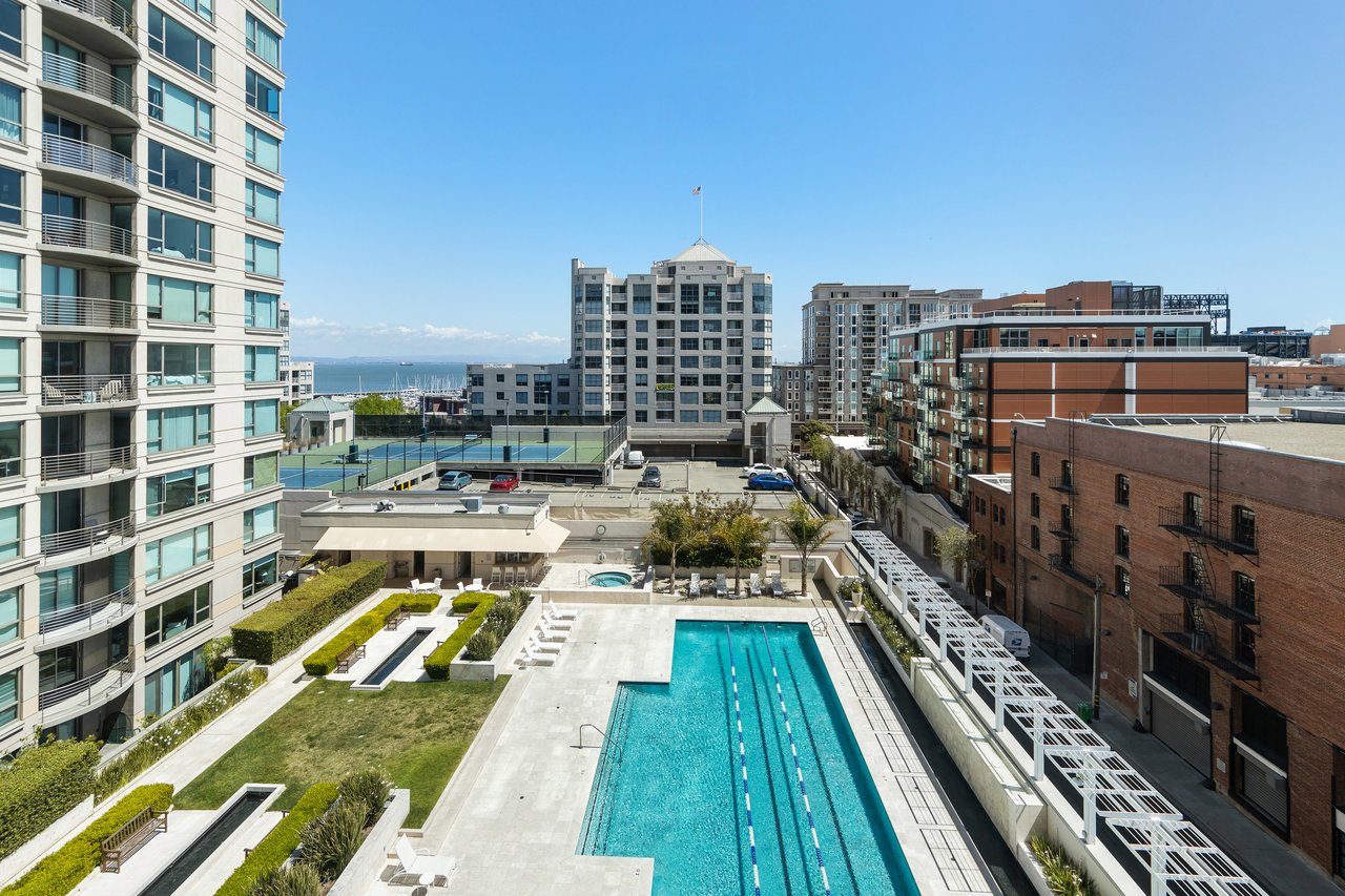 Pool & Bay Views at The Brannan