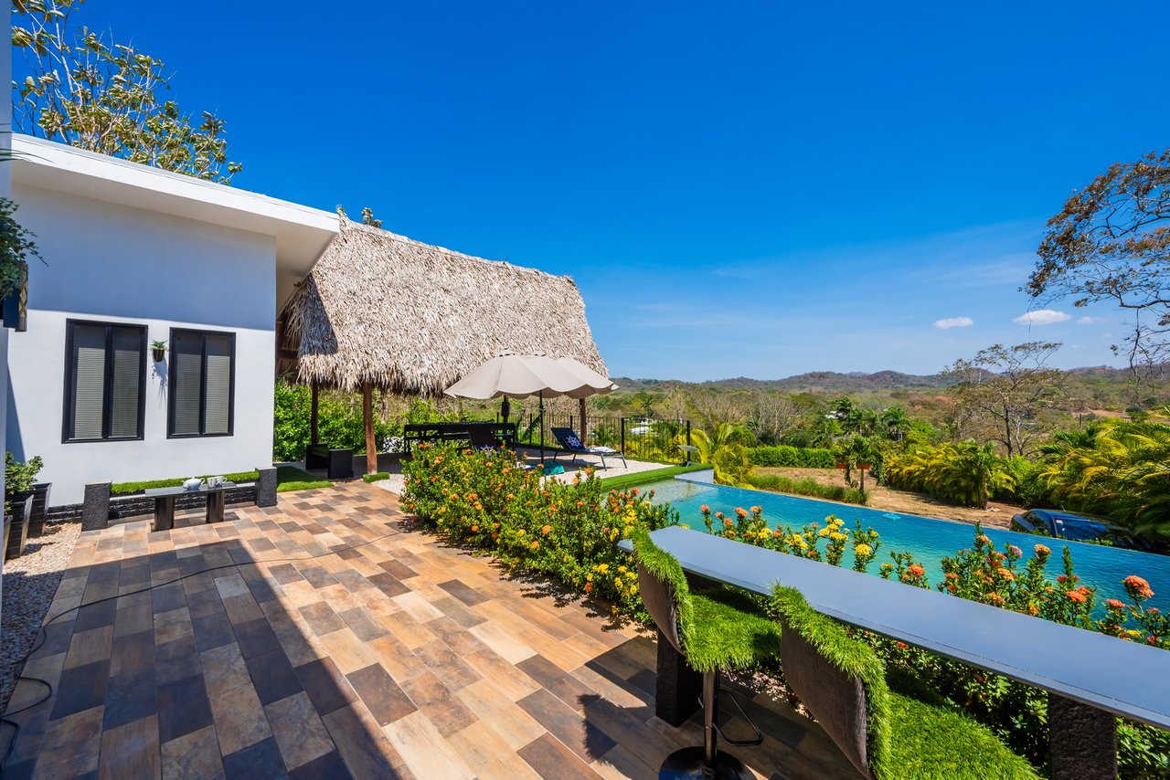 Villa Eva | Exclusive Gated Community Home with Mountain Views Near Tamarindo Beach