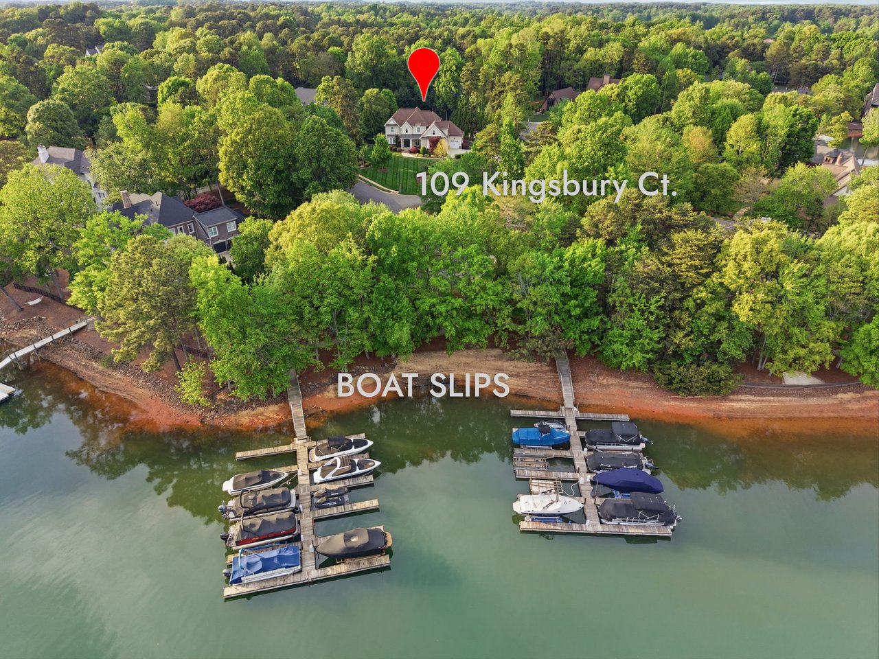 A Stunning Waterview Home with Boat Slip in The Point