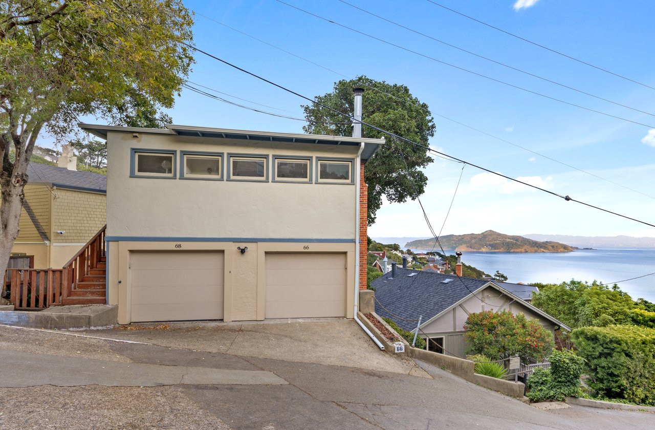 Sausalito Fourplex - Sweeping Bay Views