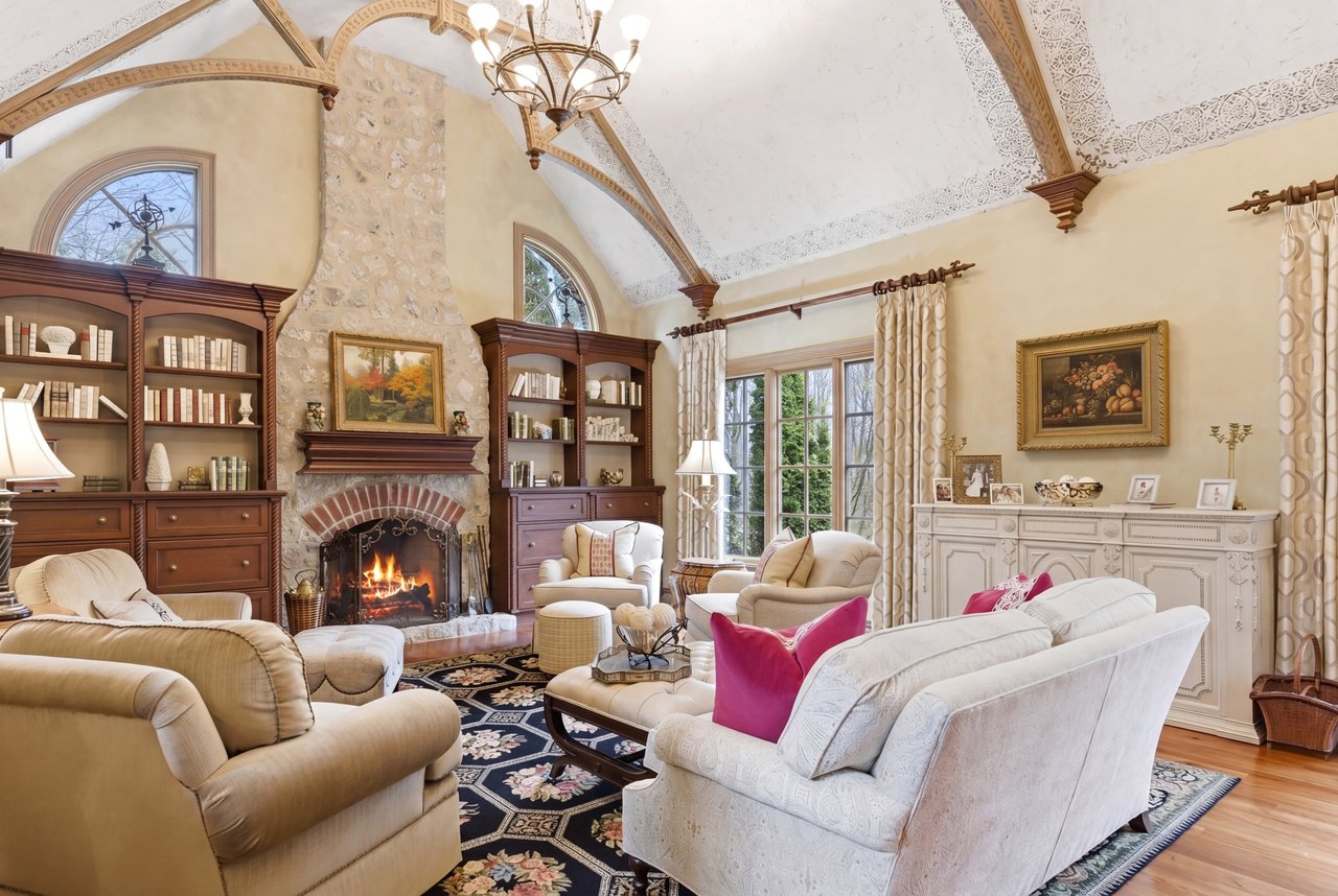 French Country Manor Home