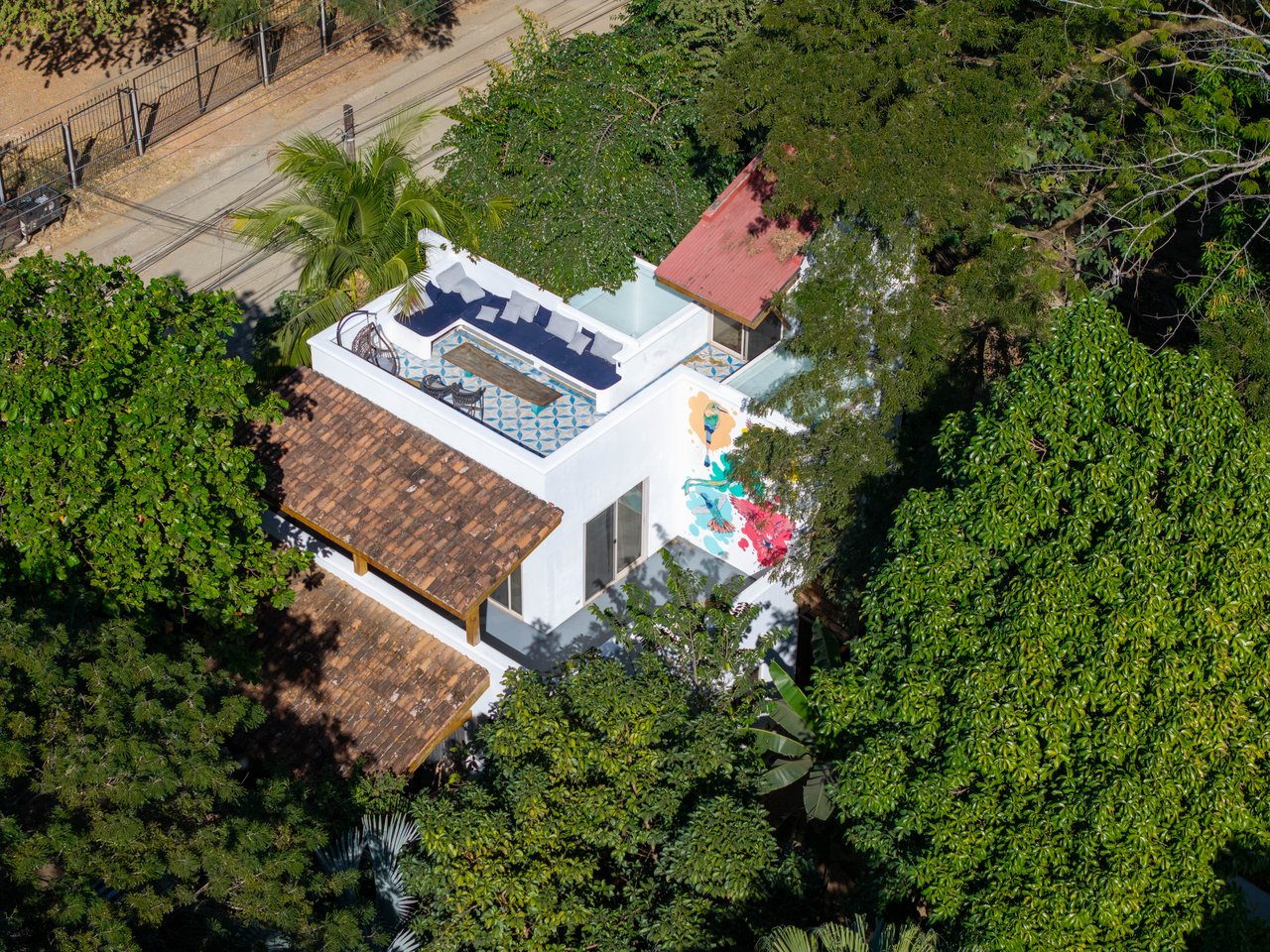 Hotel Curiol | Turnkey Boutique Jungle Hotel with Restaurant & Bar in Potrero