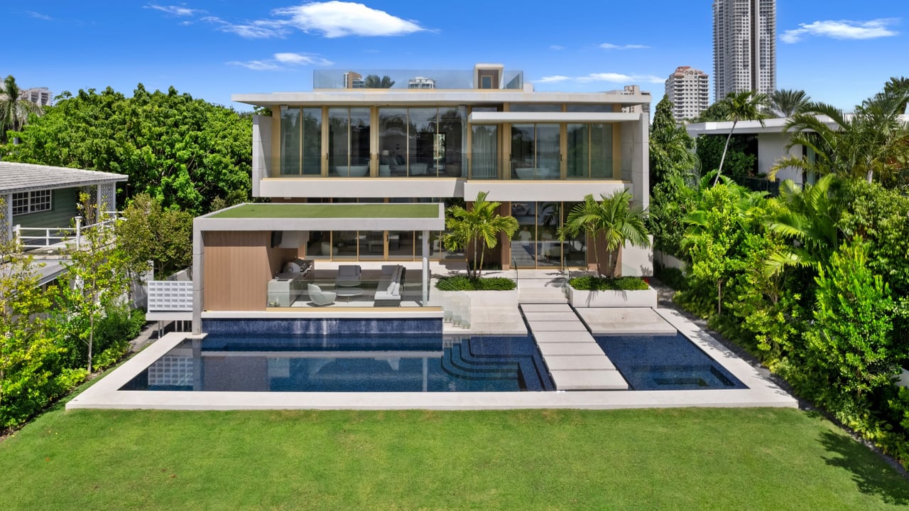 March 2025 - Karlton Companies has sold a newly constructed waterfront mansion on Allison Island in Miami Beach for $31.5 million, setting a new record for the area