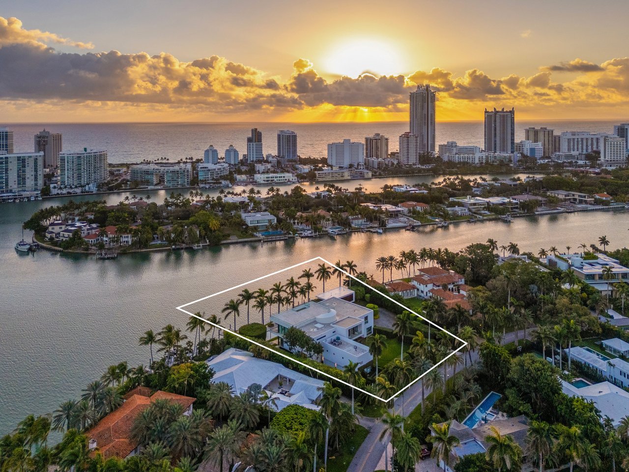 April 2025: OKTO’ Estate on La Gorce Island, Featuring 260 Feet of Waterfront, Sells for Record $75 Million