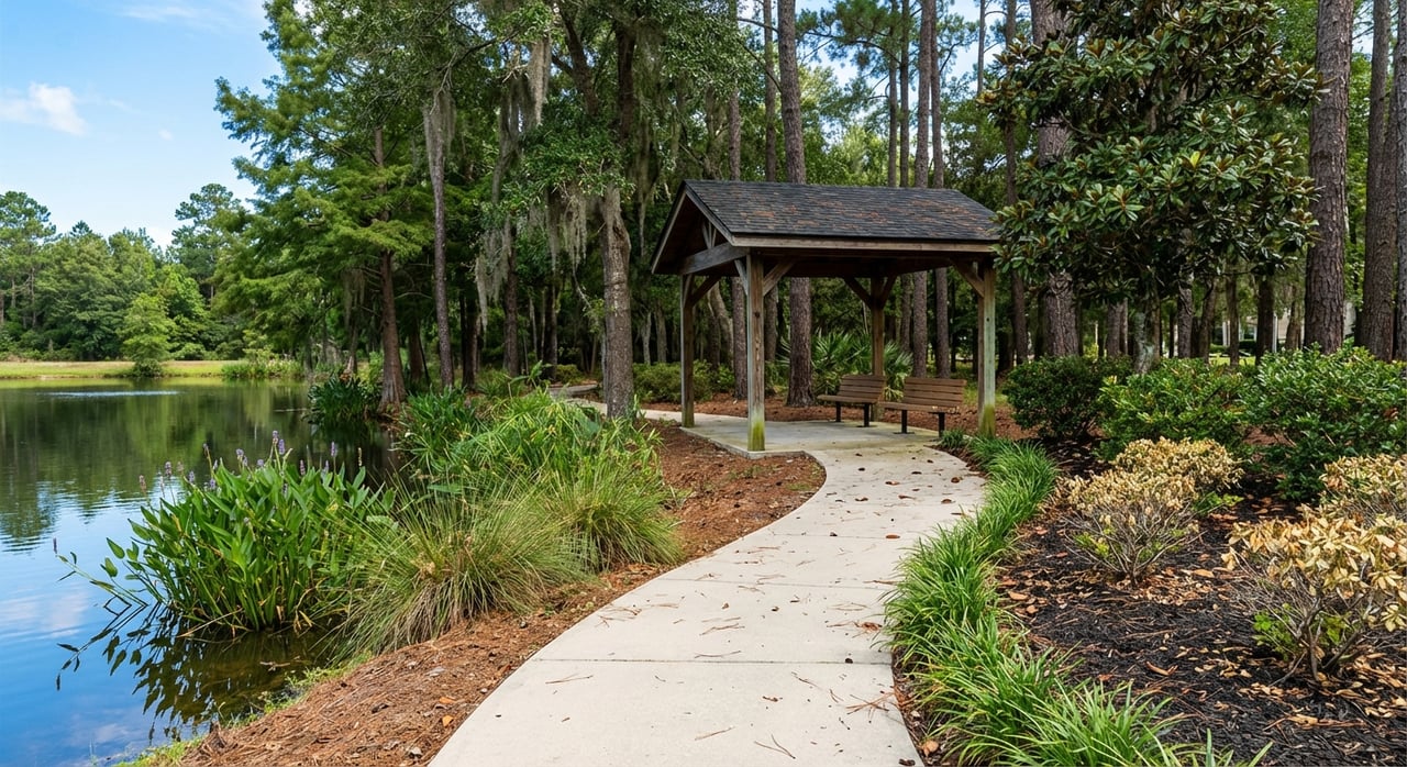 Nature, Trails And Amenities In The Ponds
