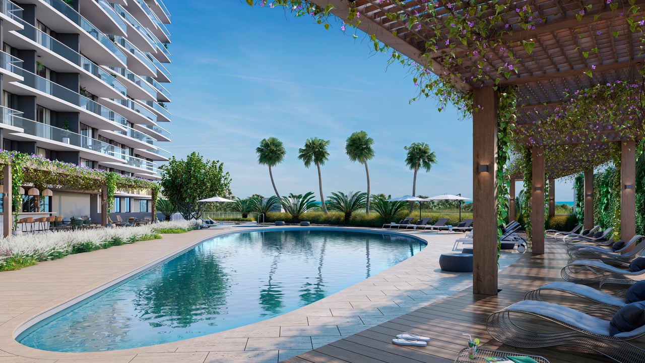 Nexo Residences  pool deck 