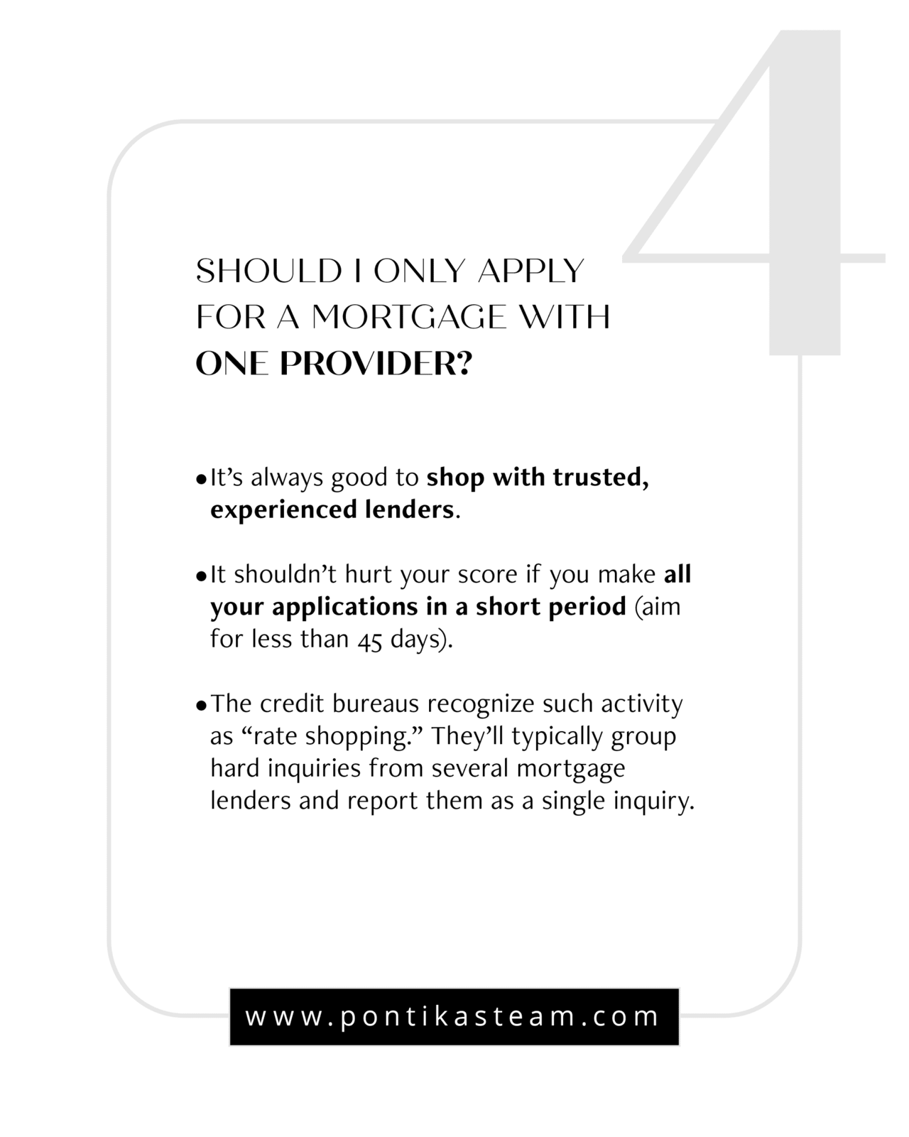 4 Essential Things to Know: Credit Inquiries