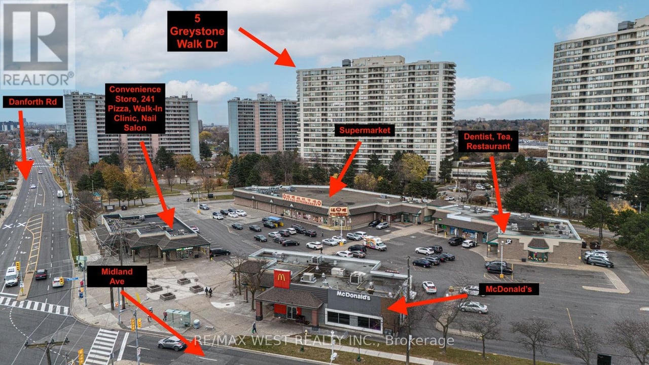 #1917 - 5 Greystone Walk Drive, Toronto Unit: 1917