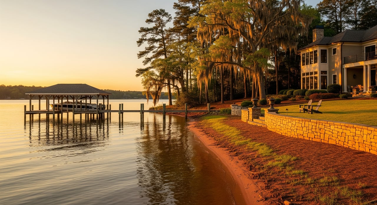 How Lake Sinclair Water Levels Affect Property Use