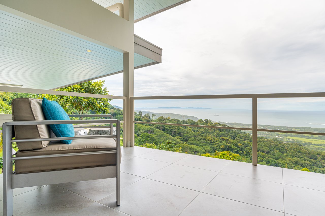 Villa Blü – An Elevated Oasis in Uvita, Jaw Dropping Views of the Whales Tail and Osa!