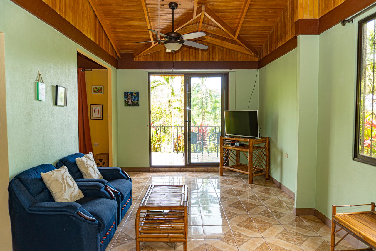 Serene Costa Rican Jungle Retreat with Waterfalls & Wildlife