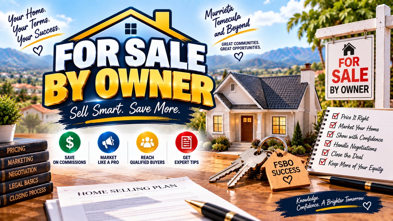 A model house with keys, representing a successful For Sale by Owner (FSBO) real estate transaction in Murrieta and Temecula.