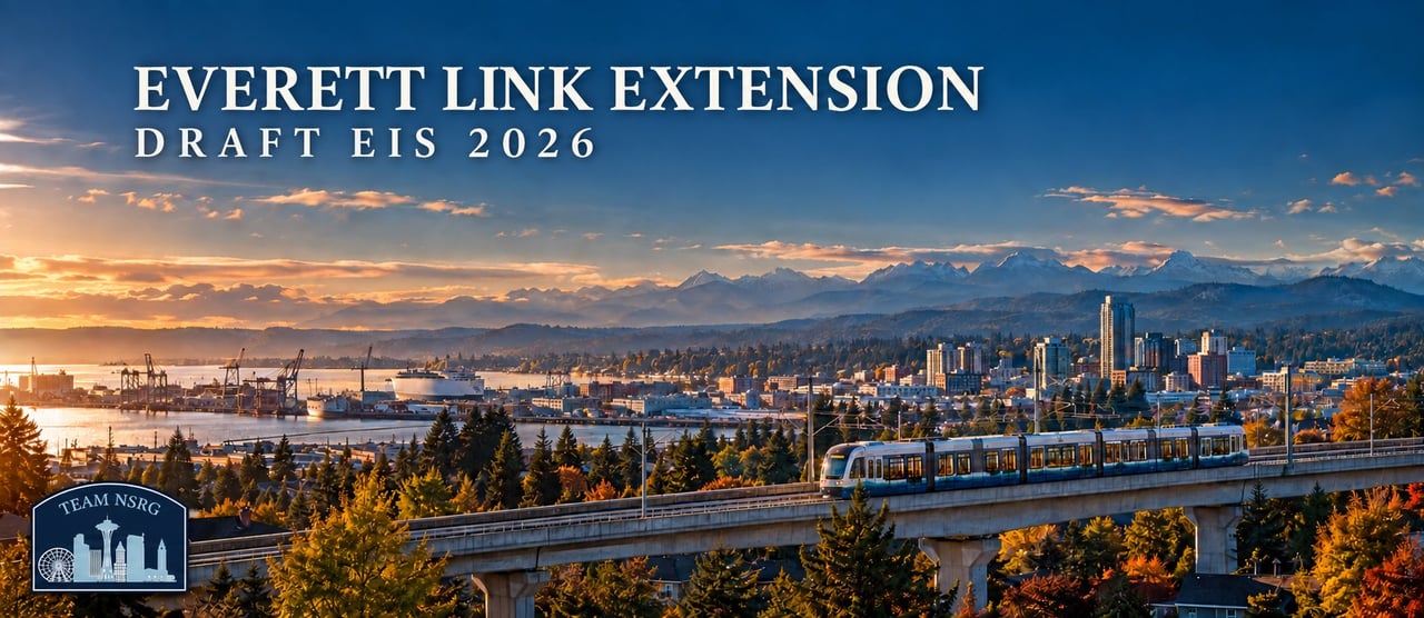 Everett Link Extension Draft EIS: How Could the Route Affect Your Home or Business?