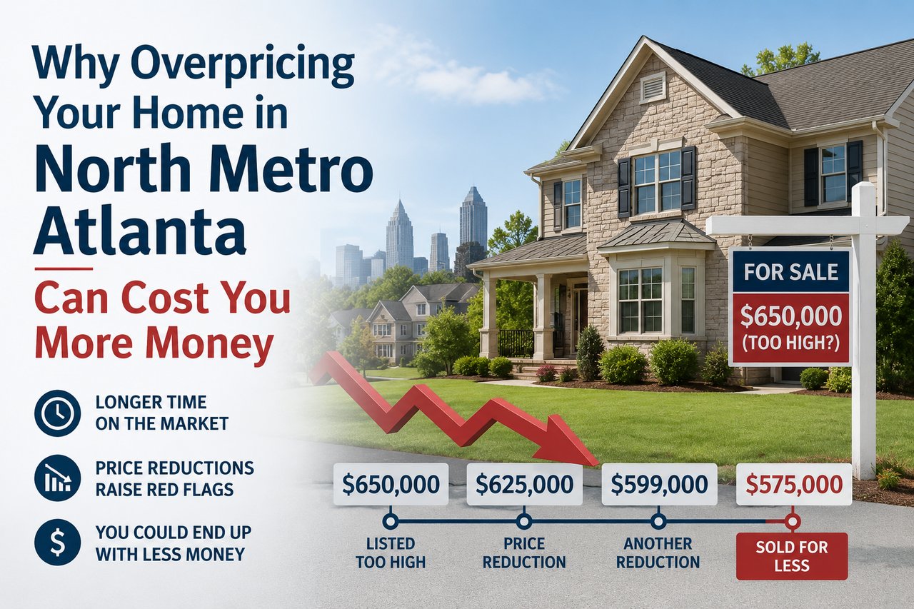 Why Overpricing Your Home in North Metro Atlanta Can Cost You More Money cover