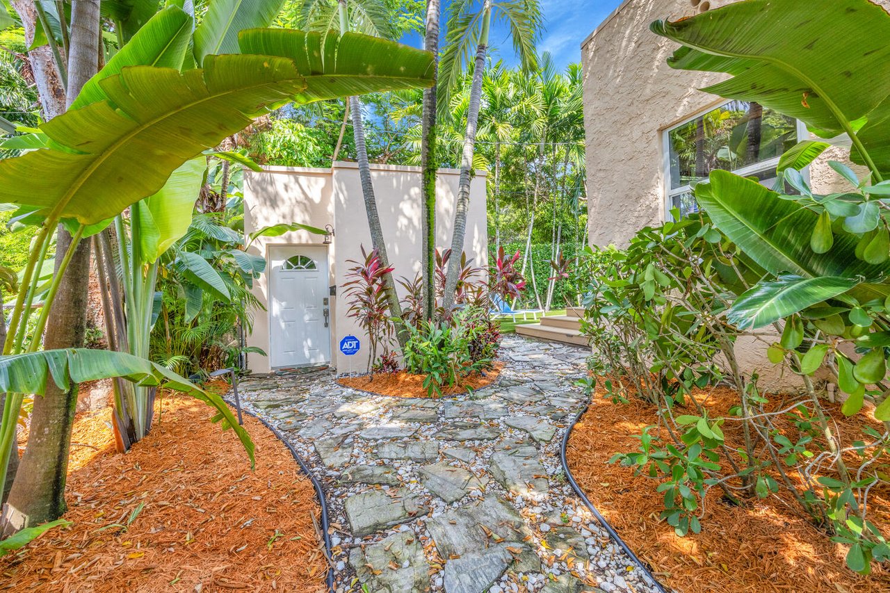 Old Spanish Coral Gables Home with Charming Accents