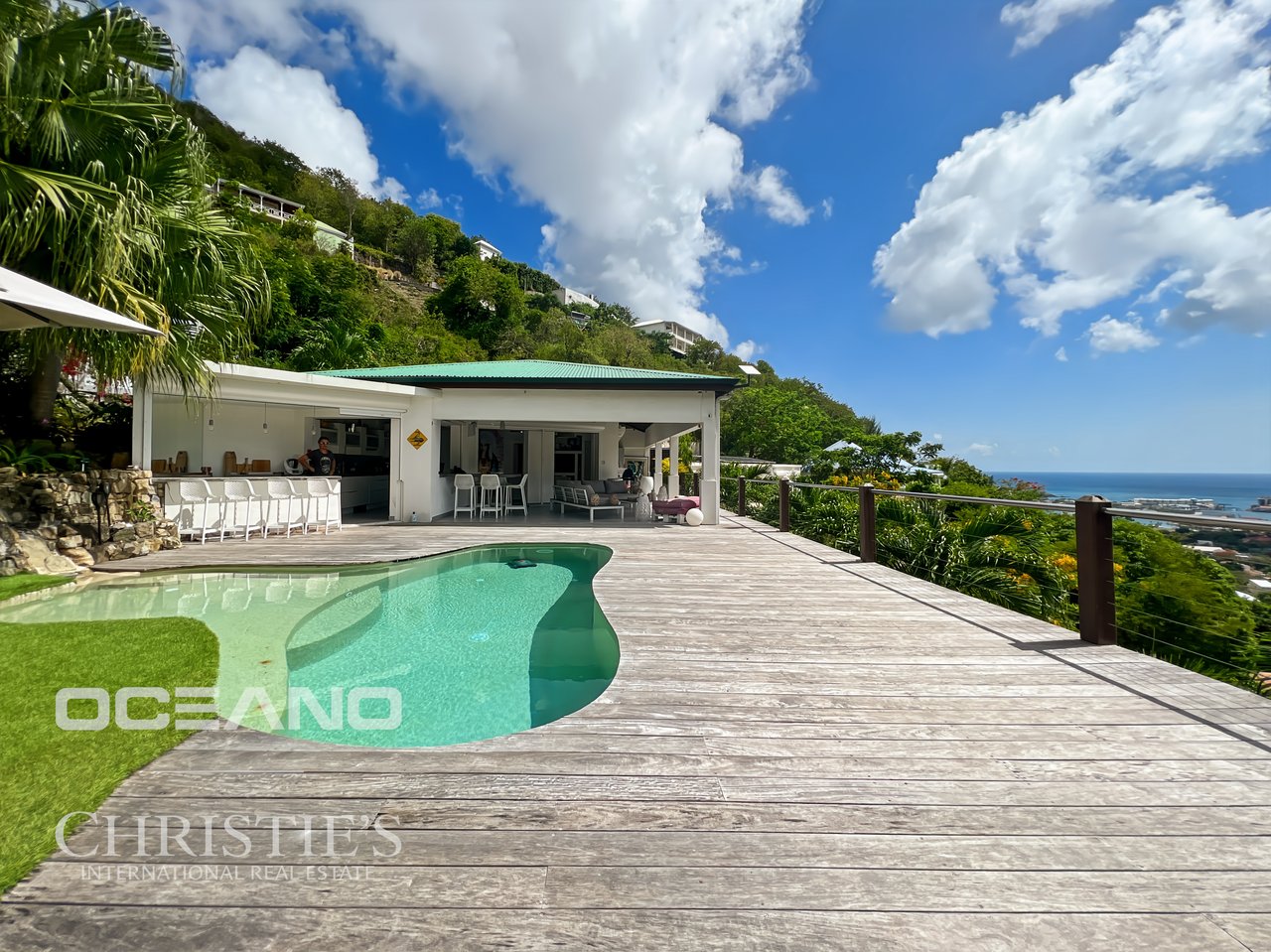 Almond Grove Villa – Ocean and Hillside Views – OCEANO Christie’s International Real Estate