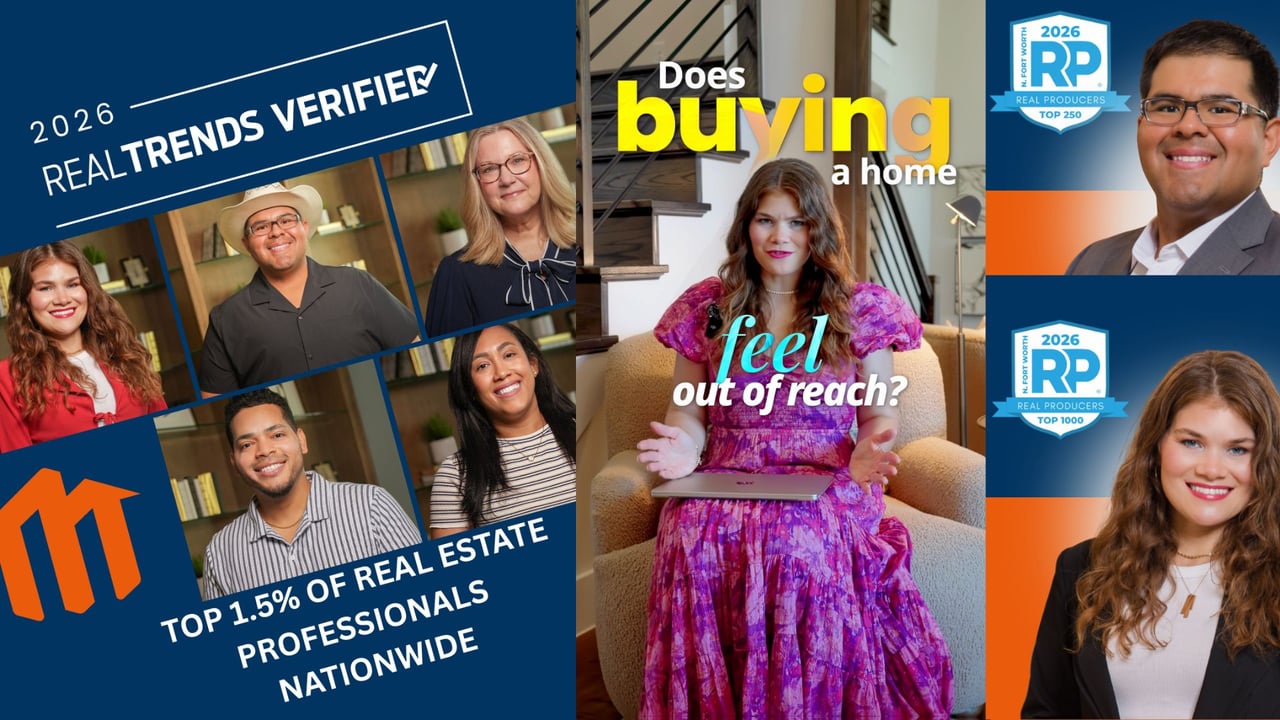 Miranda Realty Team featured with RealTrends Verified and Real Producers badges, recognized among the top 1.5% of real estate professionals nationwide