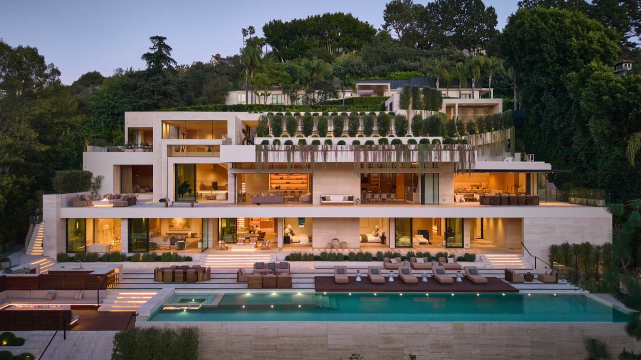 ‘Zen’ Bel-Air Megamansion Down the Street From America’s Most Expensive Home Lists for $65 Million