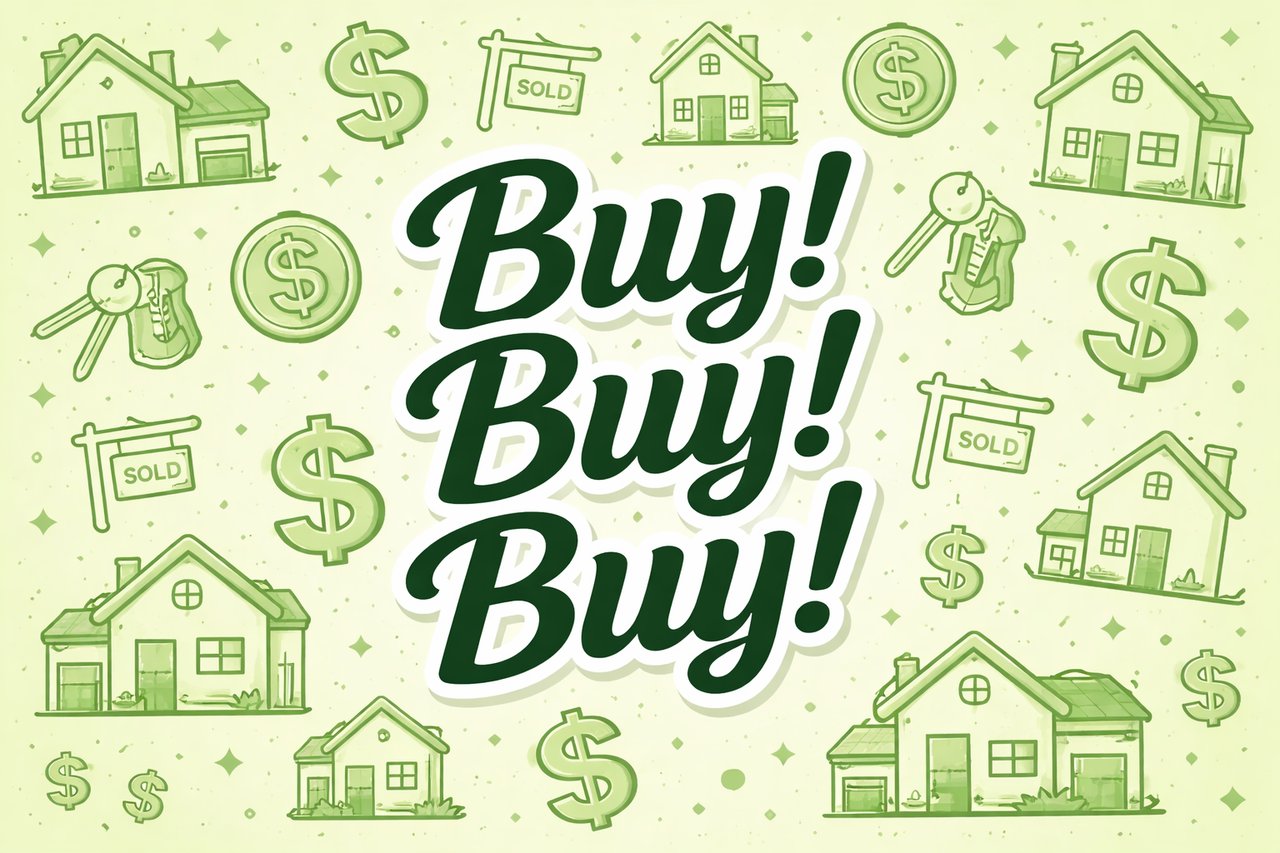 Real Estate Insight - Buy! Buy! Buy!