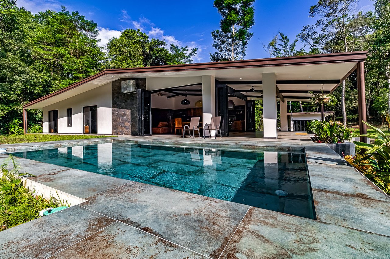 Jungle Home with Riverfront and Orchard in Ojochal Costa Rica
