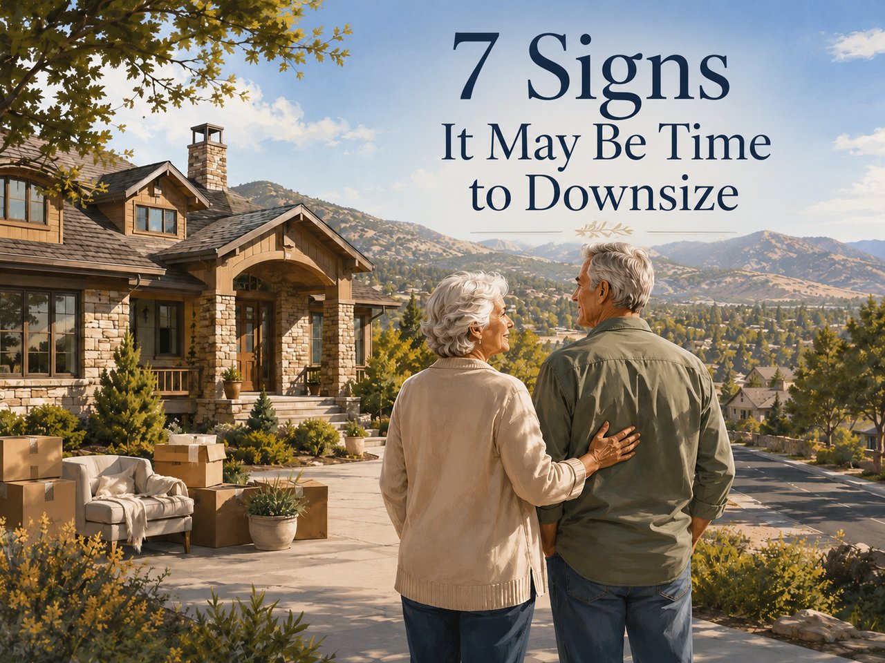 7 signs your Prescott-area home may be too much to handle and why downsizing could create more ease.