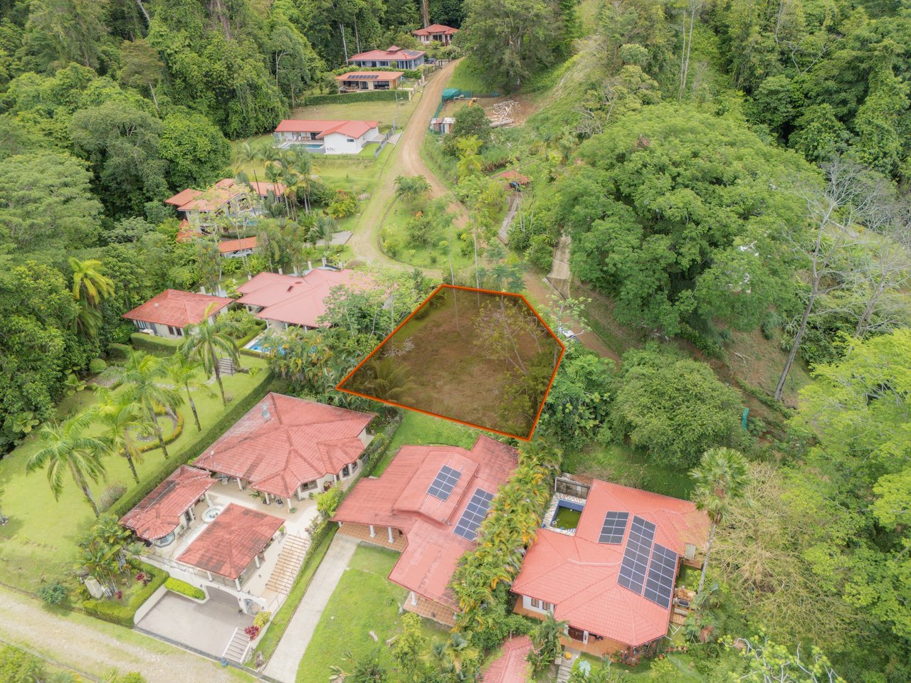 Residential Lot for Sale in Ojochal – Phase 6 at Condo Tortuga | Build-Ready Lot with Approved Home Plans