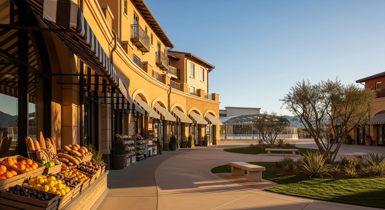 Everyday Errands Near Tuscany: Groceries, Parks and Ice Rink