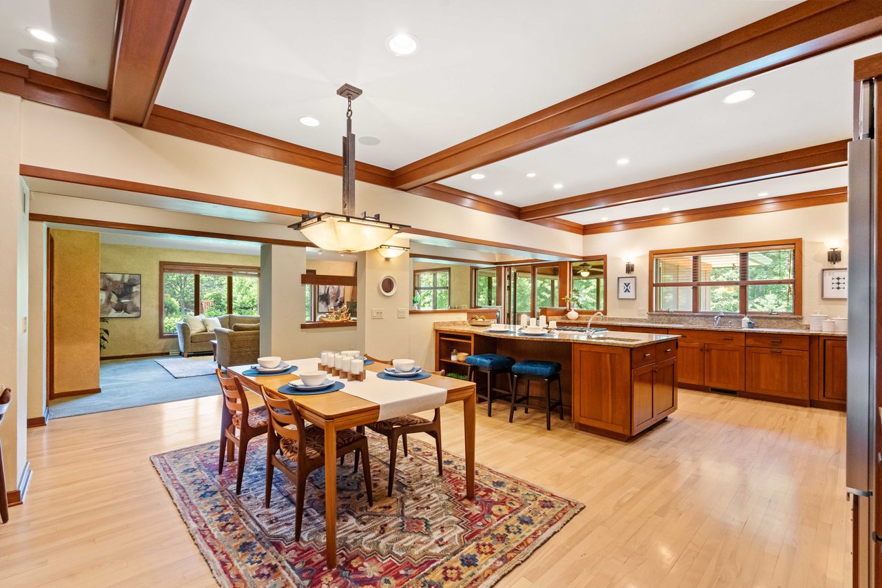 Discover This Prairie-Style Architectural Masterpiece in Fitchburg’s Lacy Heights