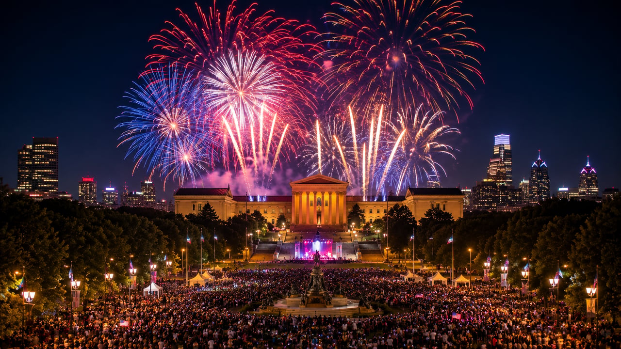 Happy 4th of July! Where to Watch Fireworks Across the Delaware Valley Tonight