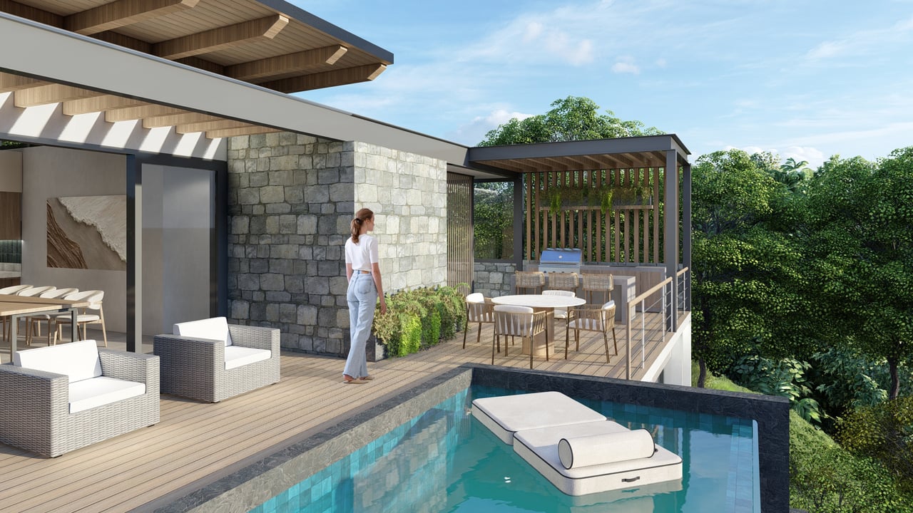 Villa Escondida - 6 Master Suite Ocean-View Home - Playa Flamingo