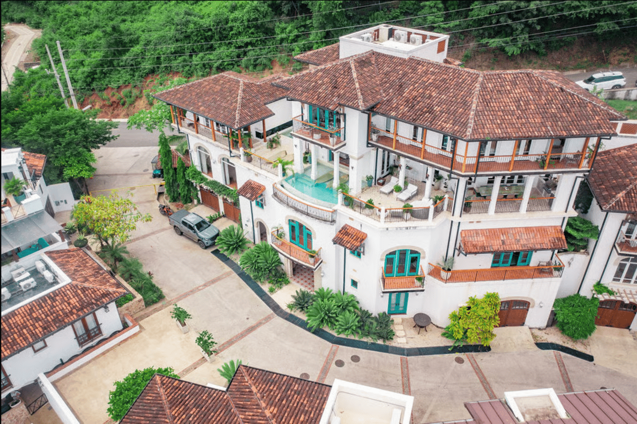 Villa Santorini | Four-level Oceanview Costa Rica’s Premier Car-free Beach Town.